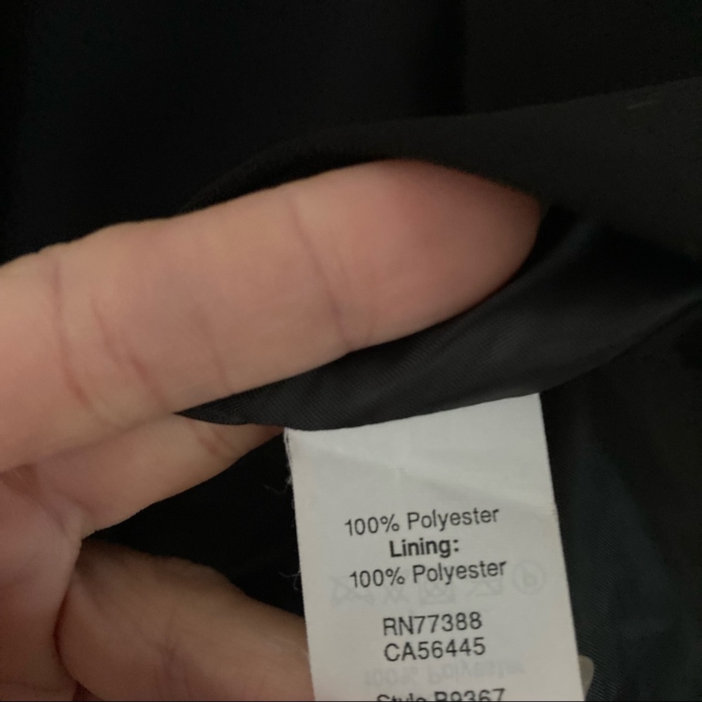 J. Crew Crepe Blazer Career Two Button Black - Picture 5 of 9